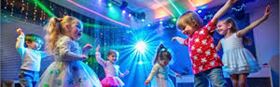 Under the Big Blue Disco!
