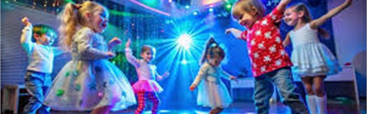 Under the Big Blue Disco!