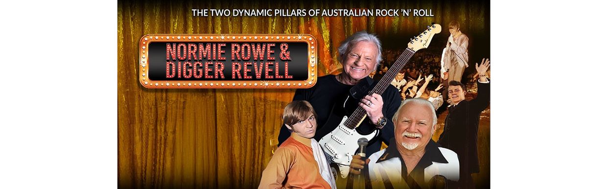 Normie Rowe and Digger Revell