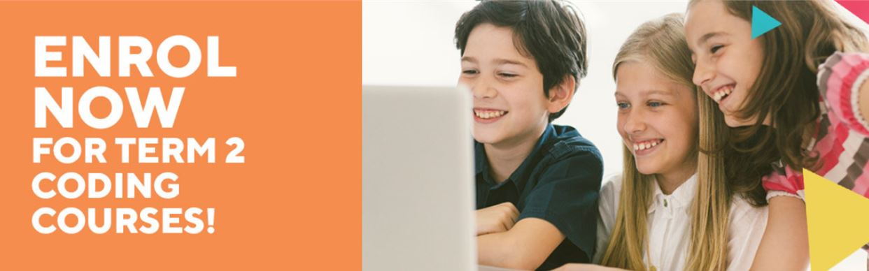 Term 2 Computer Coding Classes for children year 1 - 3