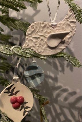 Christmas Clay Tags and Ornament Workshops